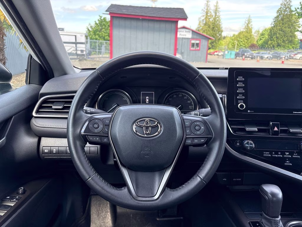 2023 Ice Toyota Camry Hybrid SE FWD Sedan
