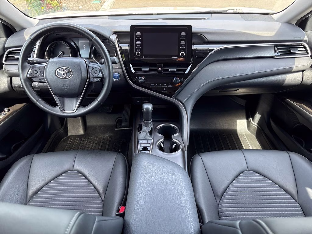 2023 Ice Toyota Camry Hybrid SE FWD Sedan