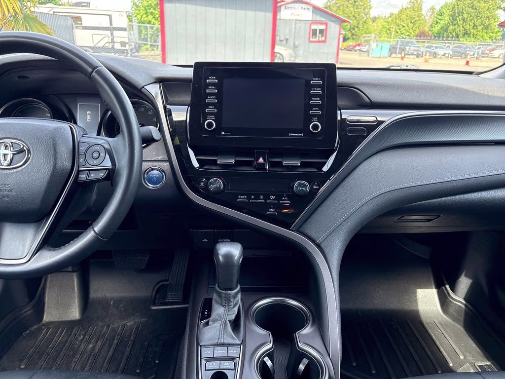 2023 Ice Toyota Camry Hybrid SE FWD Sedan