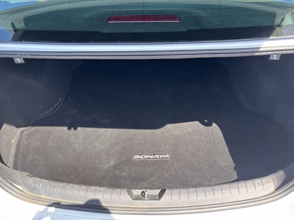 2019 Quartz White Pearl Hyundai Sonata Sport FWD Sedan
