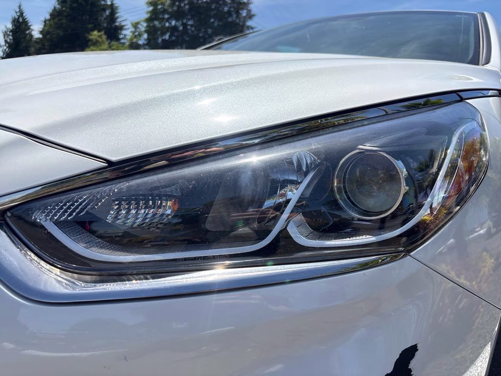 2019 Quartz White Pearl Hyundai Sonata Sport FWD Sedan