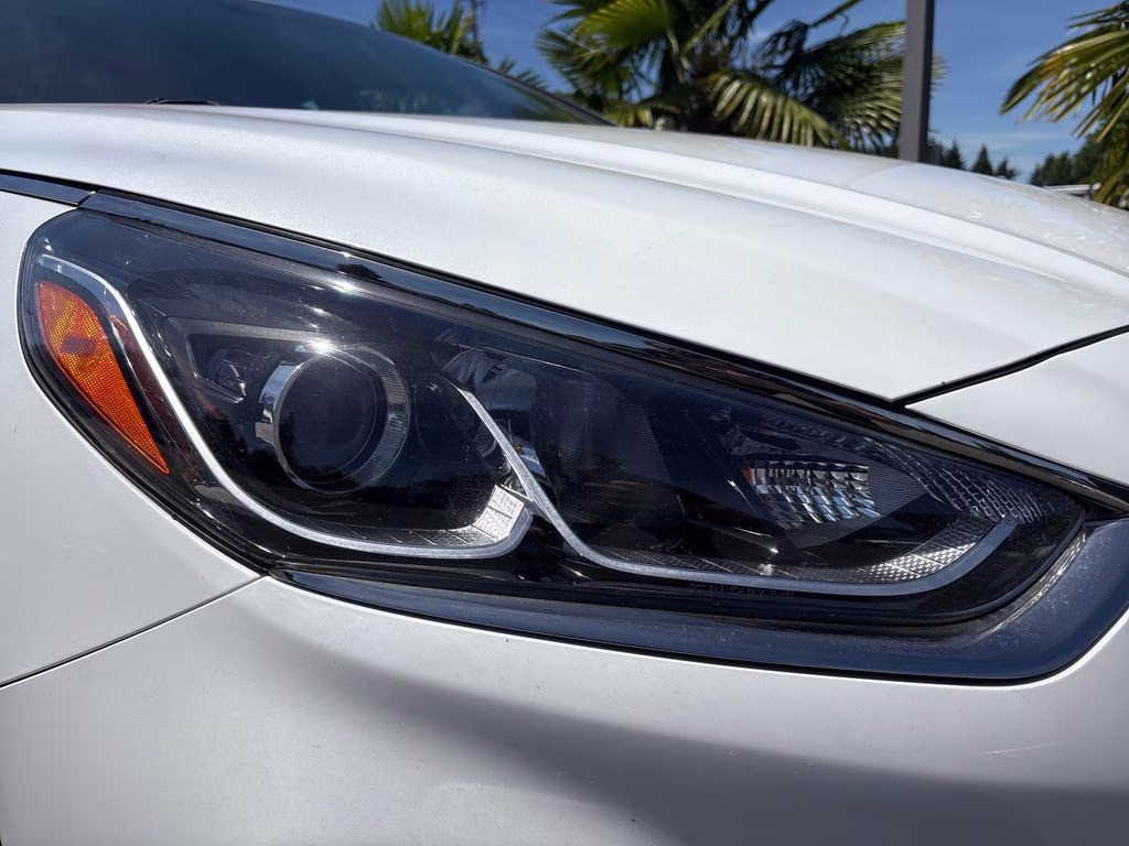 2019 Quartz White Pearl Hyundai Sonata Sport FWD Sedan