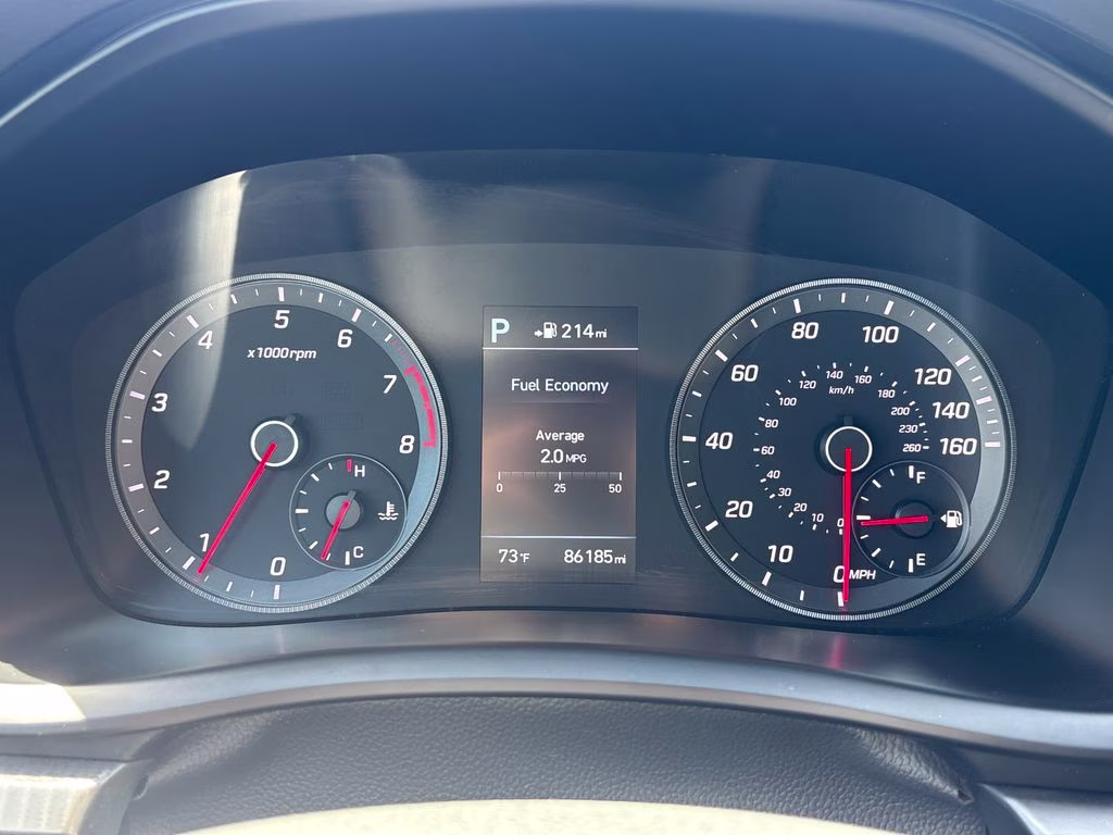 2019 Quartz White Pearl Hyundai Sonata Sport FWD Sedan