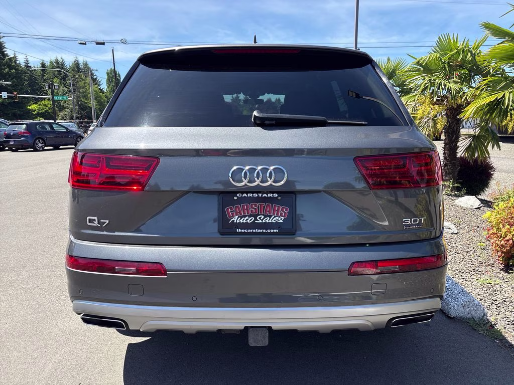 2018 Gray Audi Q7 3.0T Premium Plus AWD SUV