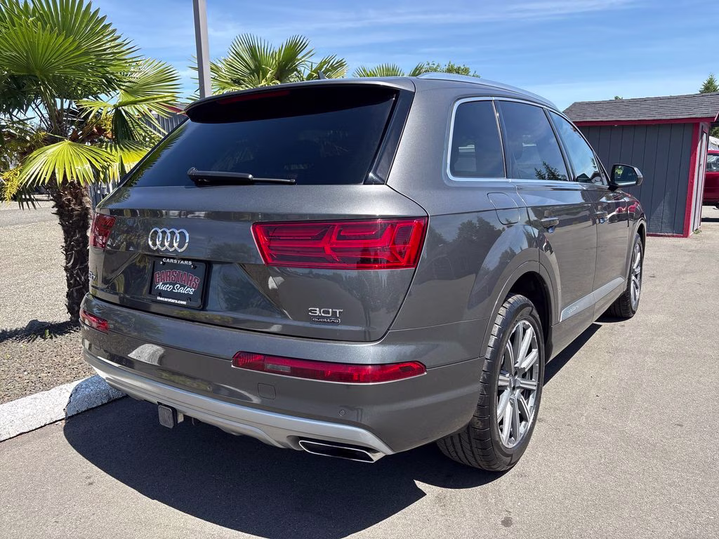 2018 Gray Audi Q7 3.0T Premium Plus AWD SUV