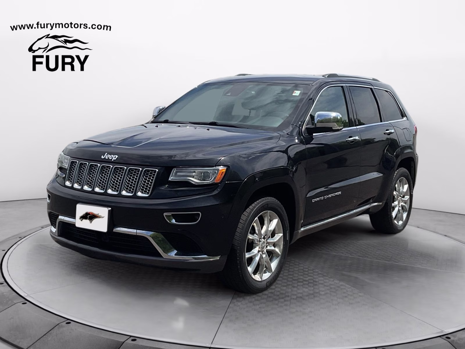 2015 Brilliant Black Crystal Pearlcoat Jeep Grand Cherokee Summit 4X4 SUV