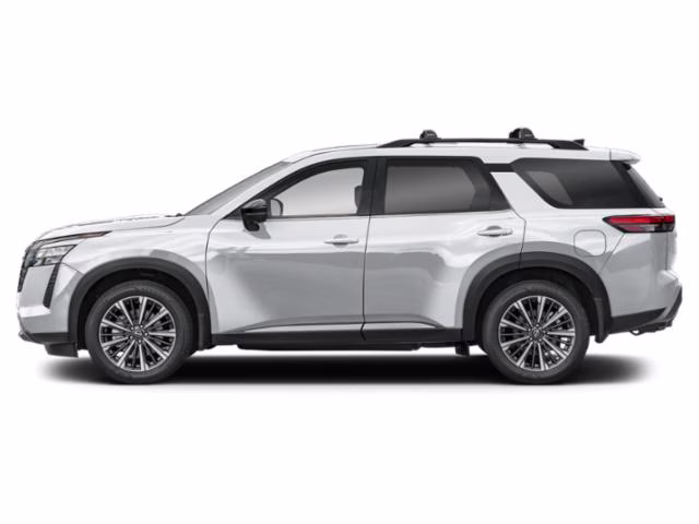 2026 Everest White Pearl Tricoat Nissan Pathfinder Platinum FWD SUV