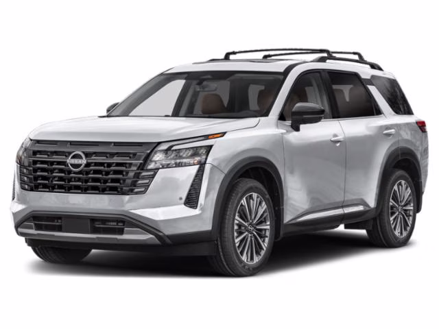 2026 Everest White Pearl Tricoat Nissan Pathfinder Platinum FWD SUV