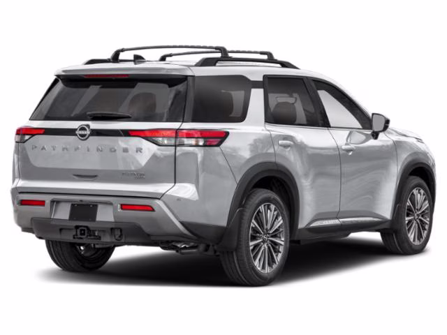 2026 Everest White Pearl Tricoat Nissan Pathfinder Platinum FWD SUV