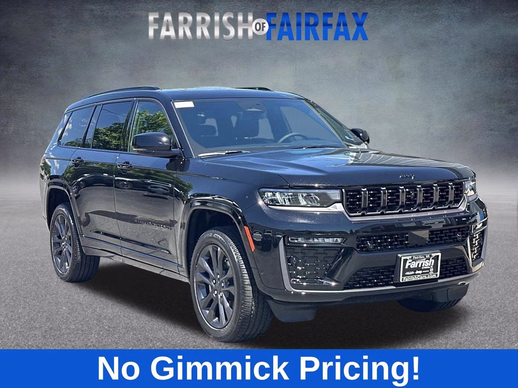 2026 Diamond Black Crystal Pearlcoat Jeep Grand Cherokee L Limited 4X4 SUV