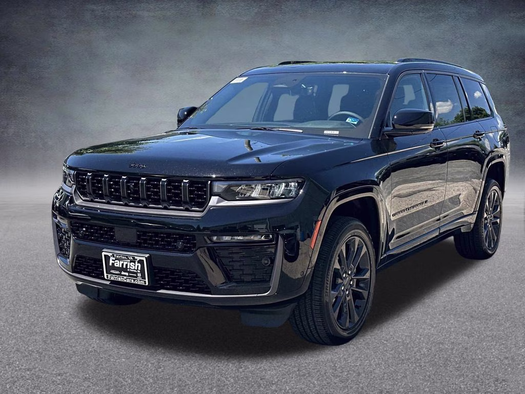 2026 Diamond Black Crystal Pearlcoat Jeep Grand Cherokee L Limited 4X4 SUV