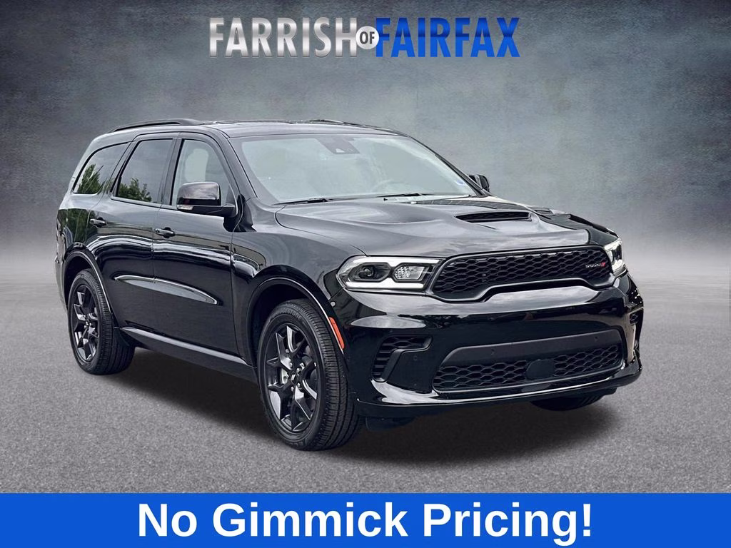 2026 DB Black Crystal Clearcoat Dodge Durango GT Plus HEMI V8 AWD SUV