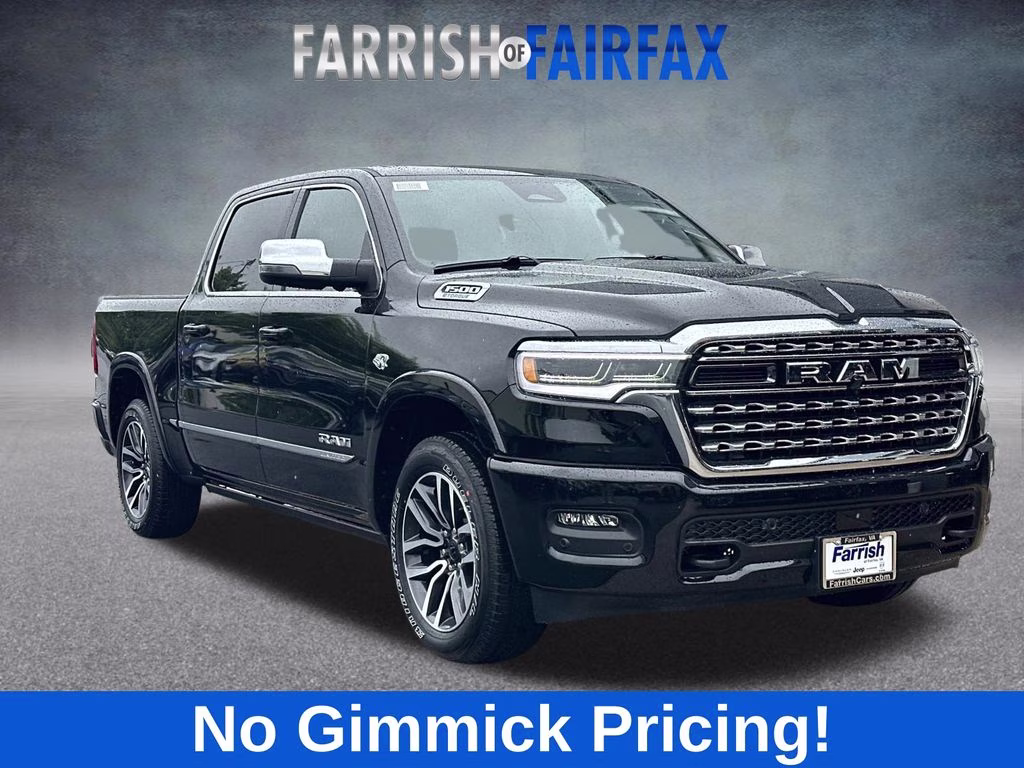 2026 Diamond Black Crystal Pearlcoat Ram 1500 Limited 4X4 Truck