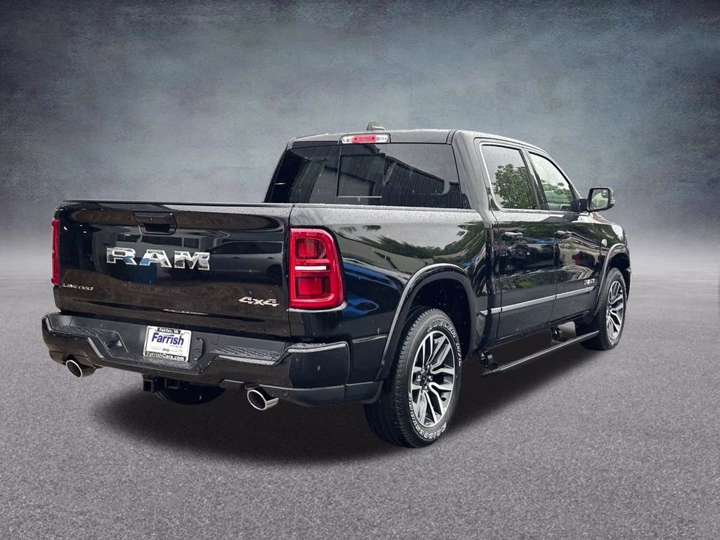 2026 Diamond Black Crystal Pearlcoat Ram 1500 Limited 4X4 Truck