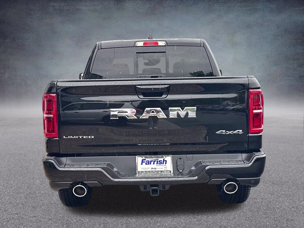 2026 Diamond Black Crystal Pearlcoat Ram 1500 Limited 4X4 Truck