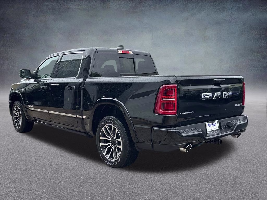 2026 Diamond Black Crystal Pearlcoat Ram 1500 Limited 4X4 Truck