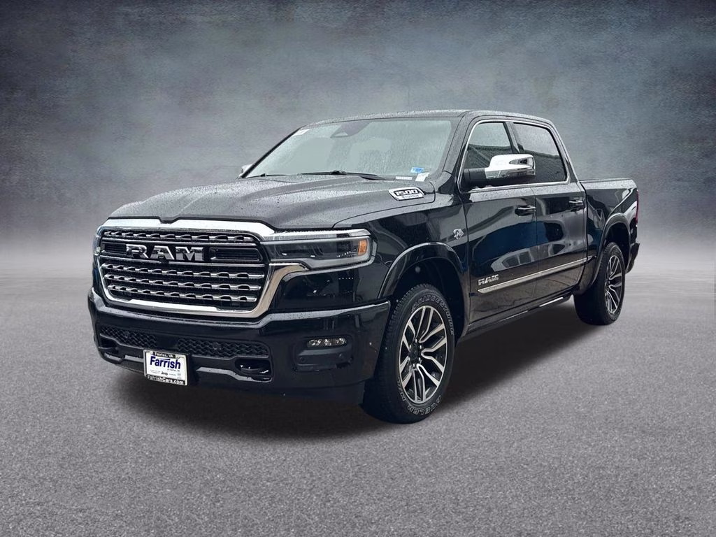 2026 Diamond Black Crystal Pearlcoat Ram 1500 Limited 4X4 Truck