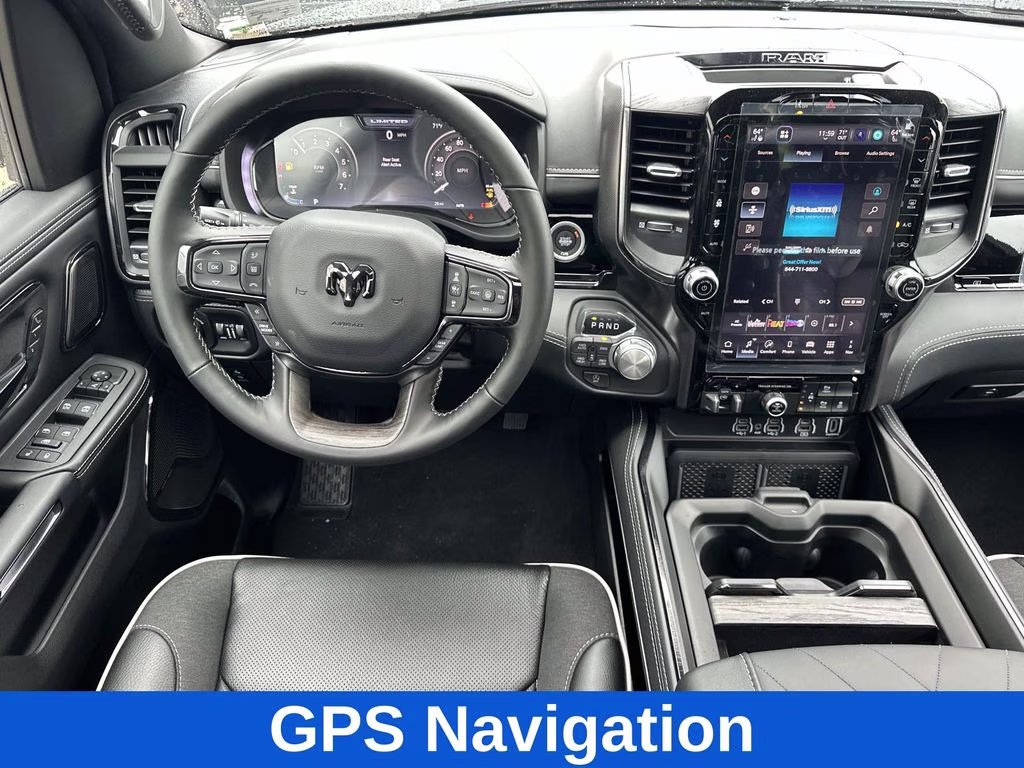 2026 Diamond Black Crystal Pearlcoat Ram 1500 Limited 4X4 Truck