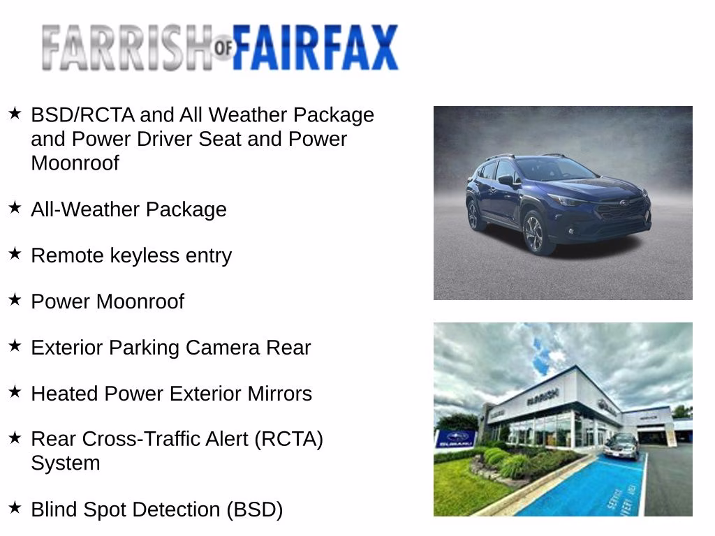 2026 Sapphire Blue Pearl Subaru Crosstrek Premium AWD SUV