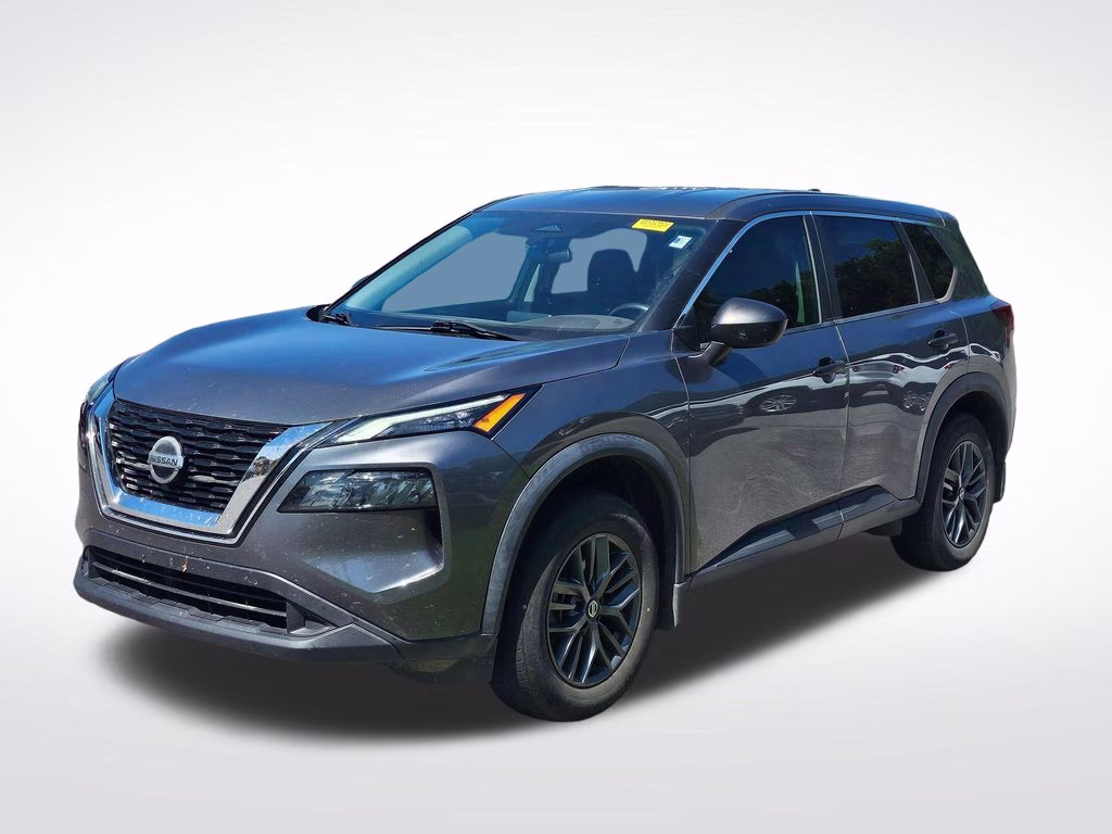 2021 Gun Metallic Nissan Rogue S FWD SUV