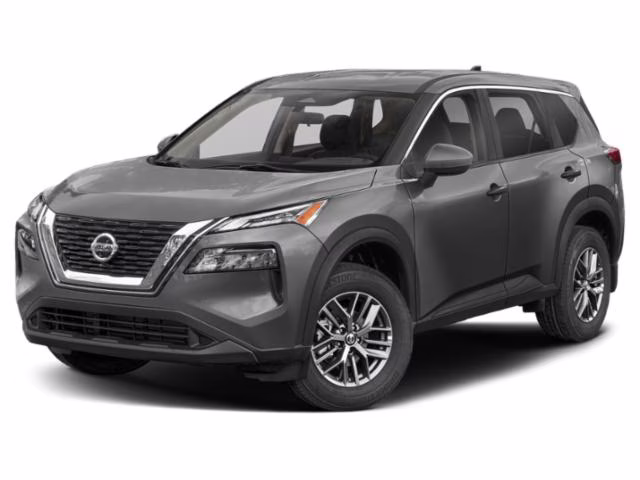2021 Gun Metallic Nissan Rogue S FWD SUV