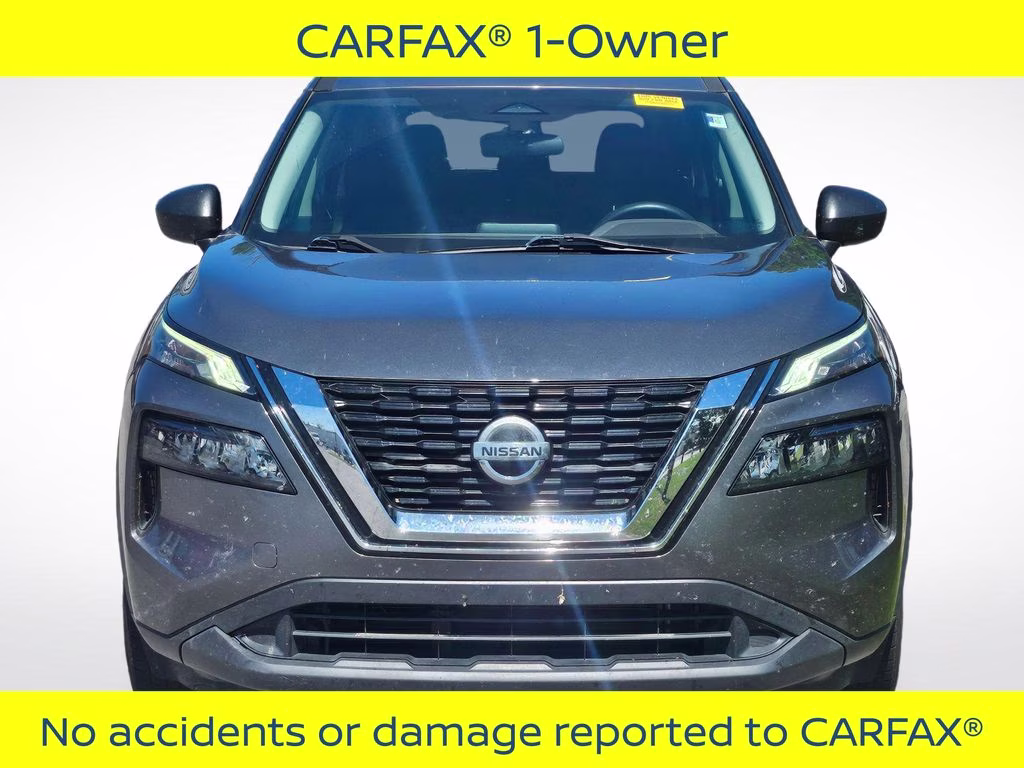2021 Gun Metallic Nissan Rogue S FWD SUV