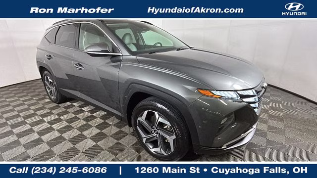 2022 Amazon Gray Hyundai Tucson Limited AWD SUV