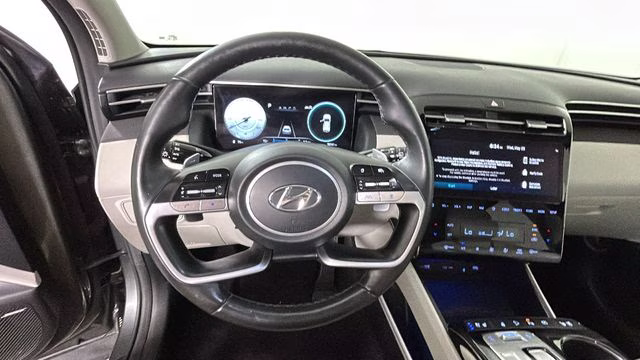 2022 Amazon Gray Hyundai Tucson Limited AWD SUV