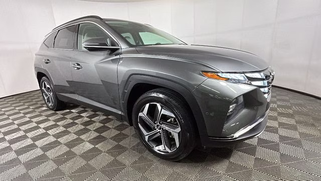 2022 Amazon Gray Hyundai Tucson Limited AWD SUV