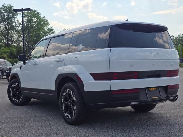 2026 Serenity White Hyundai Santa Fe SE AWD SUV