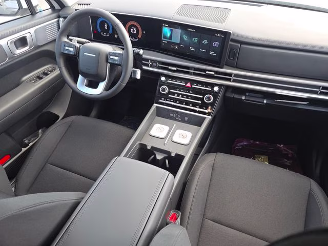 2026 Serenity White Hyundai Santa Fe SE AWD SUV
