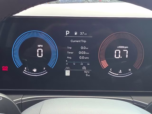 2026 Serenity White Hyundai Santa Fe SE AWD SUV