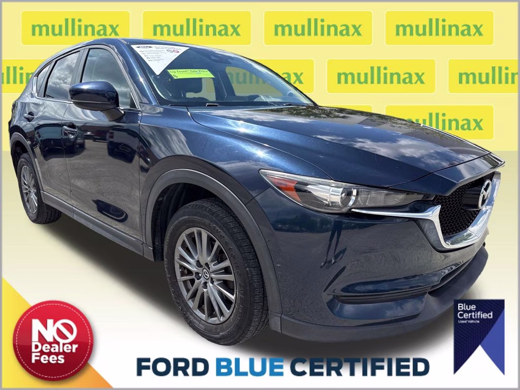 2017 Crystal Blue Mazda CX-5 Touring FWD SUV