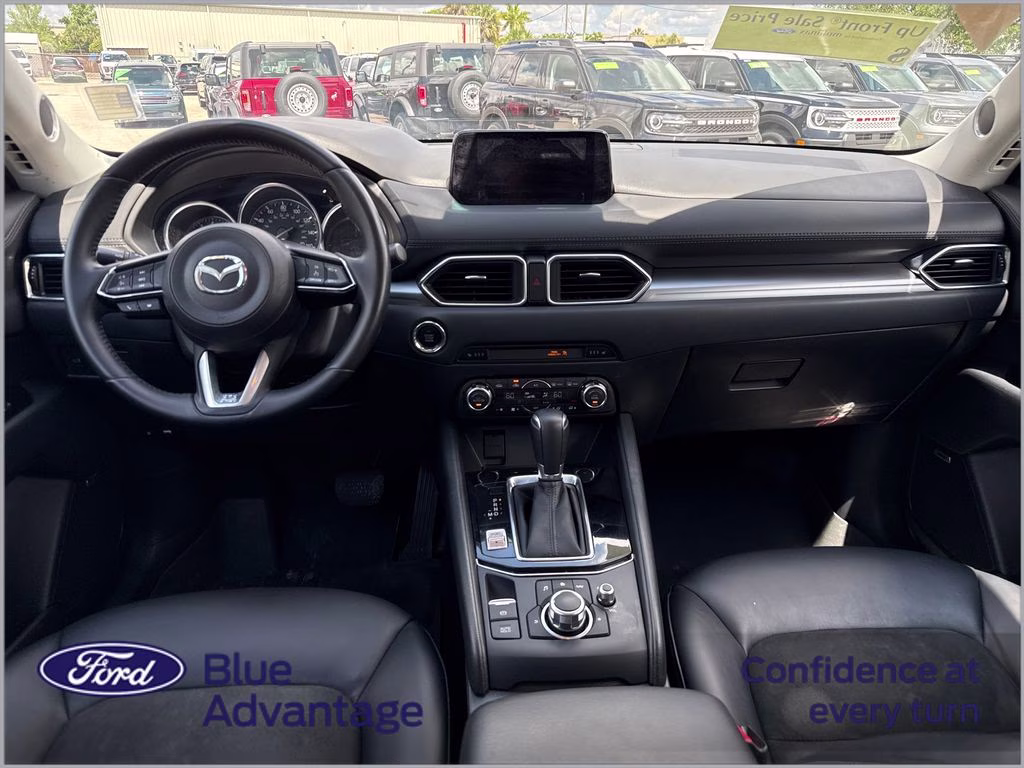 2017 Crystal Blue Mazda CX-5 Touring FWD SUV