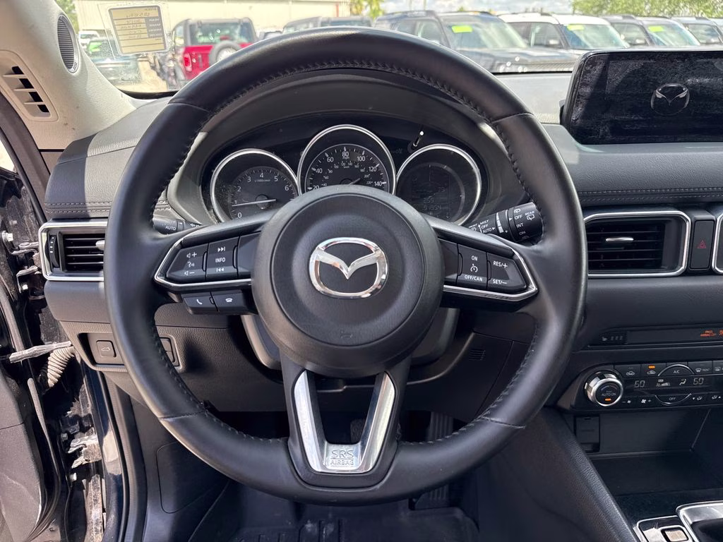 2017 Crystal Blue Mazda CX-5 Touring FWD SUV