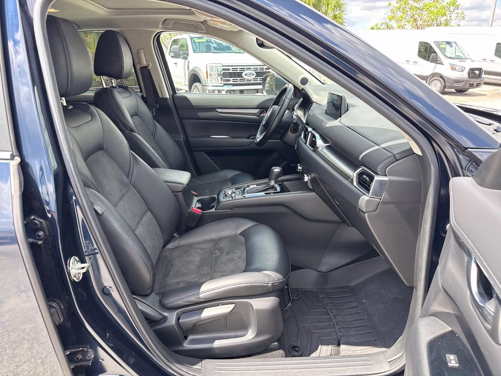2017 Crystal Blue Mazda CX-5 Touring FWD SUV
