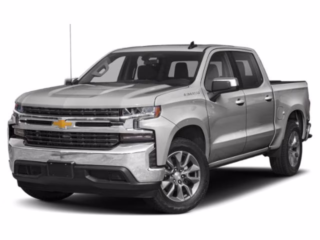 2021 Silver Ice Metallic Chevrolet Silverado 1500 RST RWD Truck