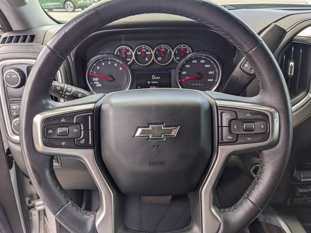 2021 Silver Ice Metallic Chevrolet Silverado 1500 RST RWD Truck