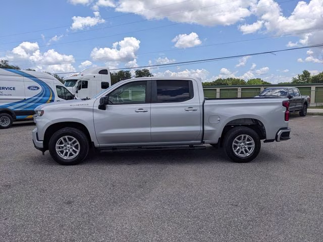 2021 Silver Ice Metallic Chevrolet Silverado 1500 RST RWD Truck