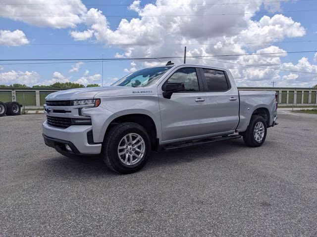 2021 Silver Ice Metallic Chevrolet Silverado 1500 RST RWD Truck