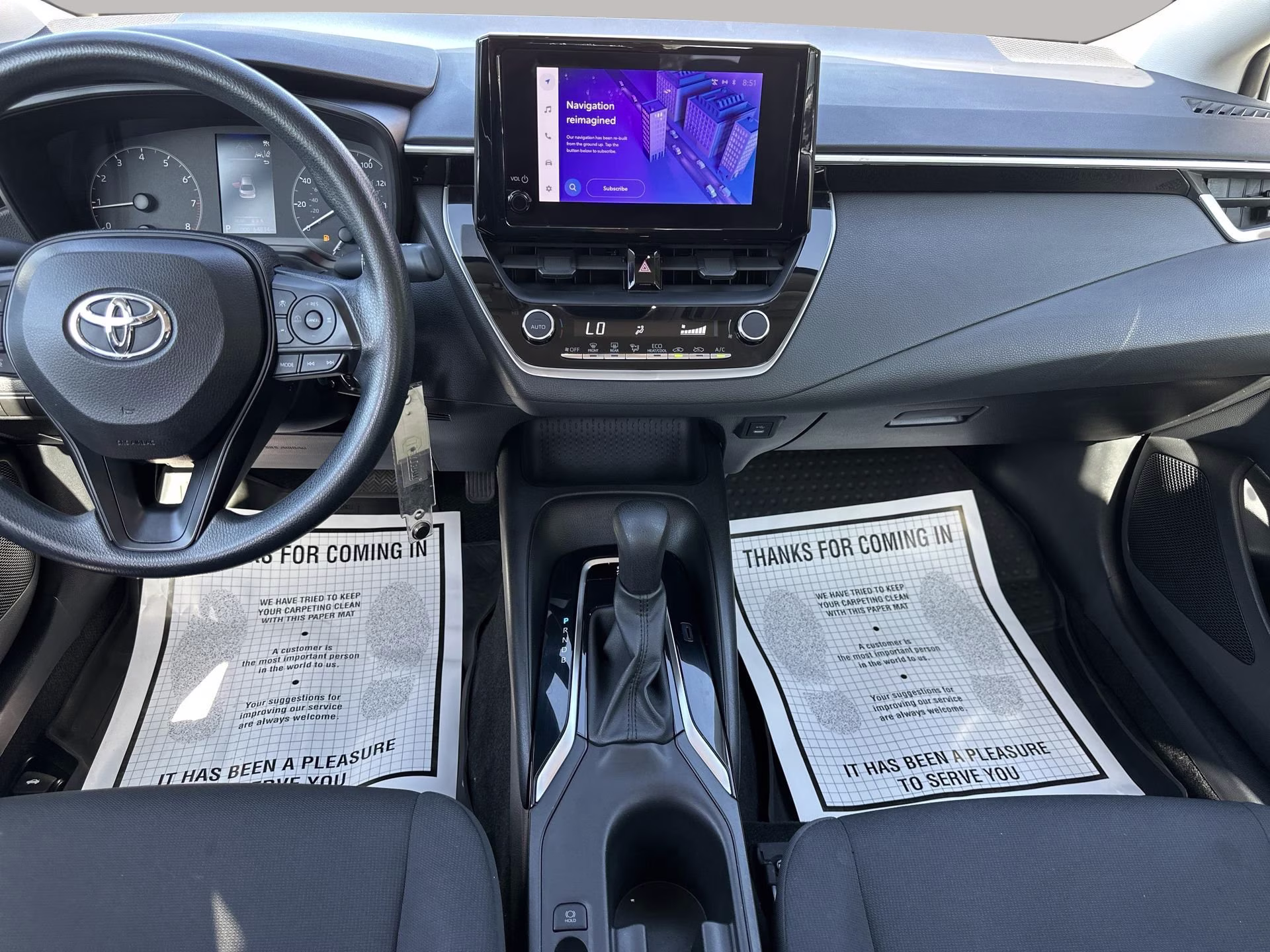 2023 Ice Cap Toyota Corolla LE FWD Sedan