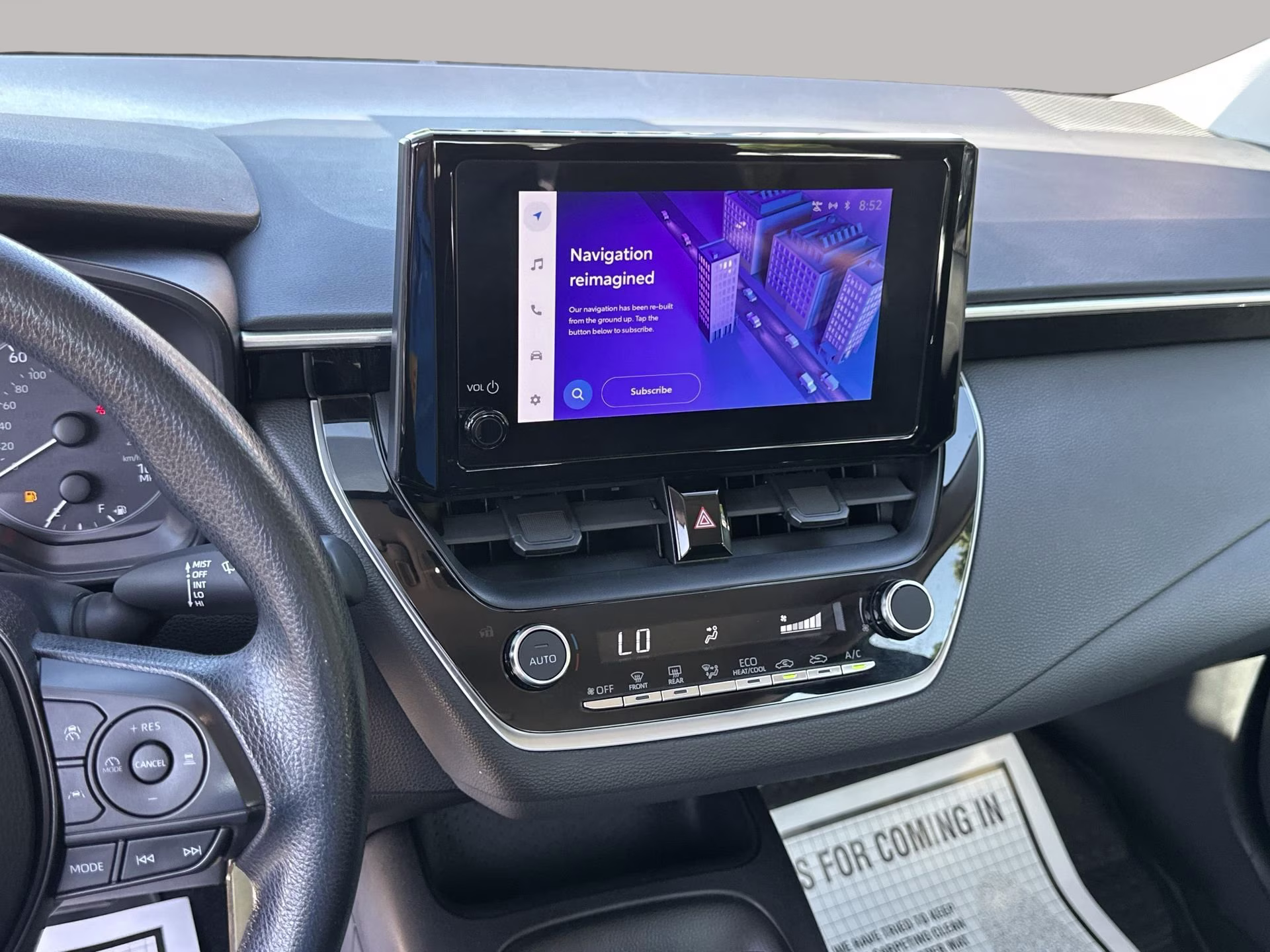 2023 Ice Cap Toyota Corolla LE FWD Sedan