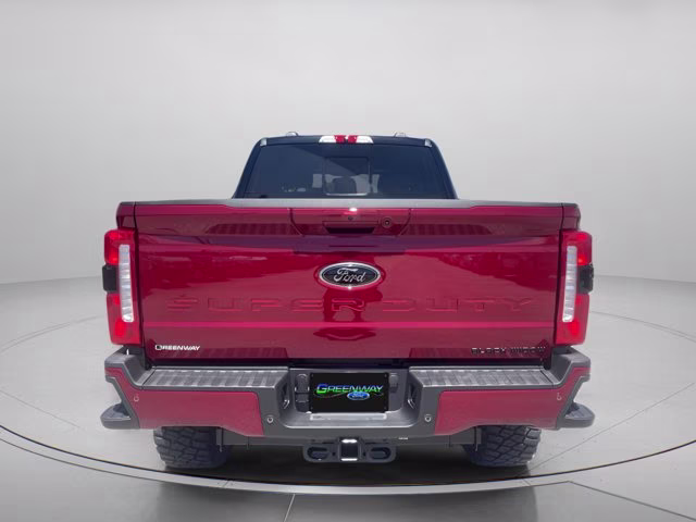 2026 Ruby Red Metallic Tinted Clearcoat Ford Super Duty F-250 SRW Black Widow Lift 4X4 Truck