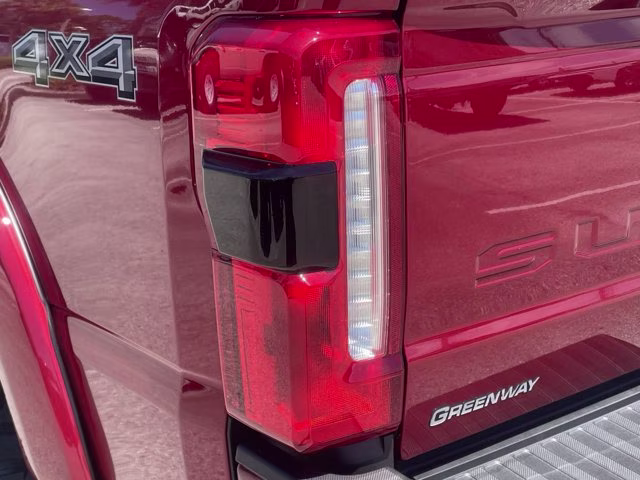 2026 Ruby Red Metallic Tinted Clearcoat Ford Super Duty F-250 SRW Black Widow Lift 4X4 Truck