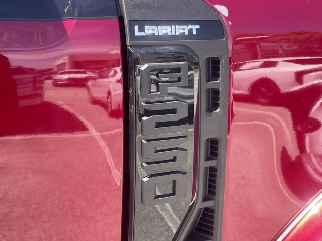 2026 Ruby Red Metallic Tinted Clearcoat Ford Super Duty F-250 SRW Black Widow Lift 4X4 Truck