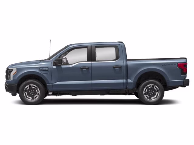 2023 Azure Gray Metallic Ford F-150 Lightning Pro AWD Truck