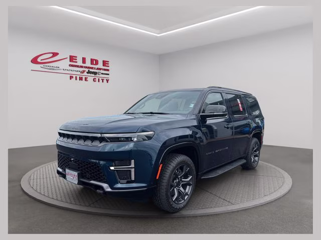 2026 Fathom Blue Pearlcoat Jeep Grand Wagoneer Upland 4X4 SUV