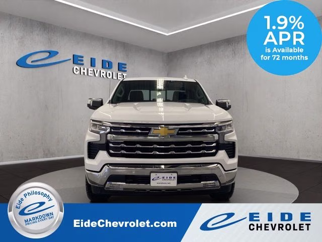 2026 Summit White Chevrolet Silverado 1500 LTZ 4X4 Truck