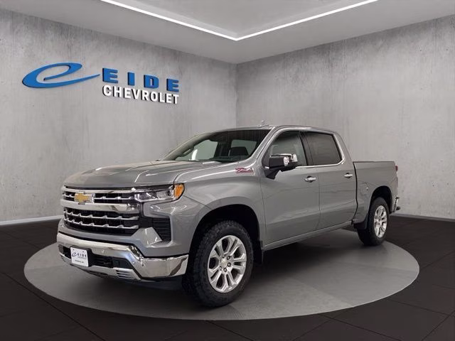 2026 Sterling Gray Metallic Chevrolet Silverado 1500 LTZ 4X4 Truck