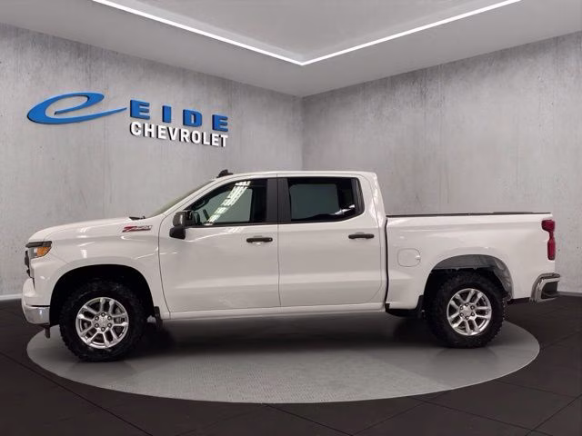 2026 Summit White Chevrolet Silverado 1500 WT 4X4 Truck